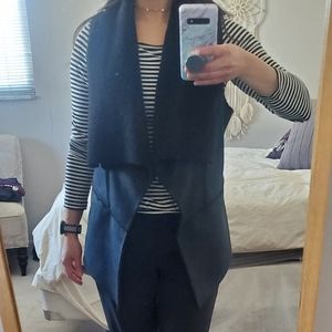 Faux Suede Vest